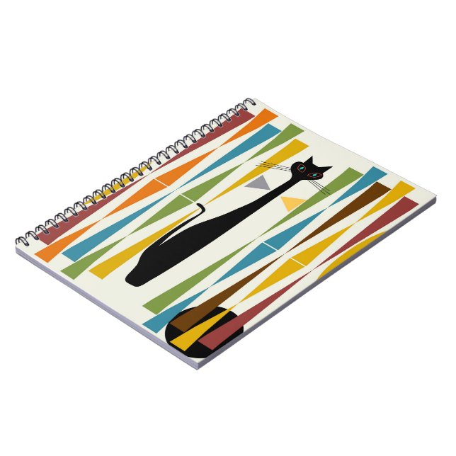 Notebook MidMod Art Cat 2 Notizblock (Linke Seite)