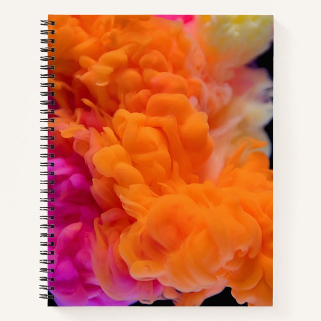 Notebook mit 8,5 Zoll x 11 Zoll Notizbuch (Vorderseite)