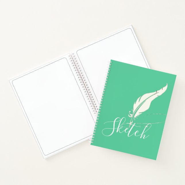 Notebook mit benutzerdefiniertem Füllfederhalter Notizbuch (Innenseite)