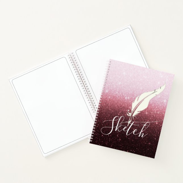 Notebook mit benutzerdefiniertem Füllfederhalter Notizbuch (Innenseite)
