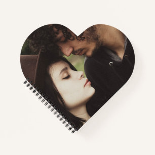 Notebook mit Heart Shaped Custom Foto Notizbuch
