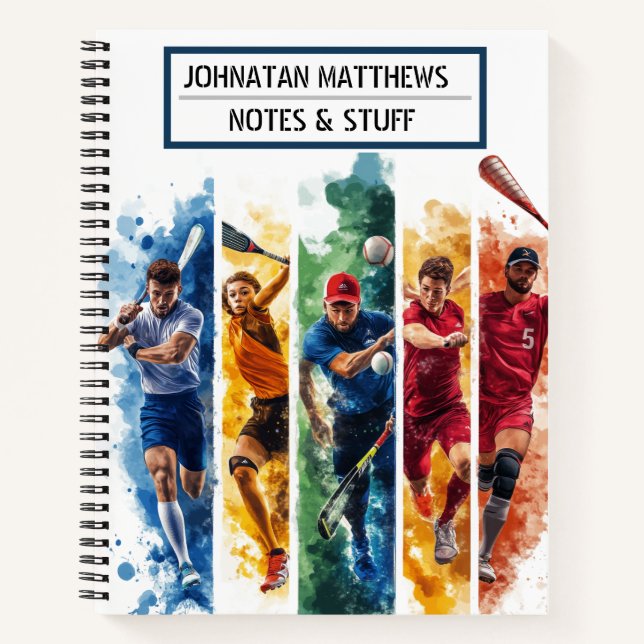 Notebook mit Inspirationsfunktion Notizbuch (Vorderseite)