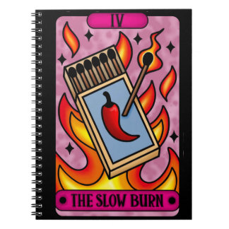 Notebook mit langsamem Tarot Notizblock