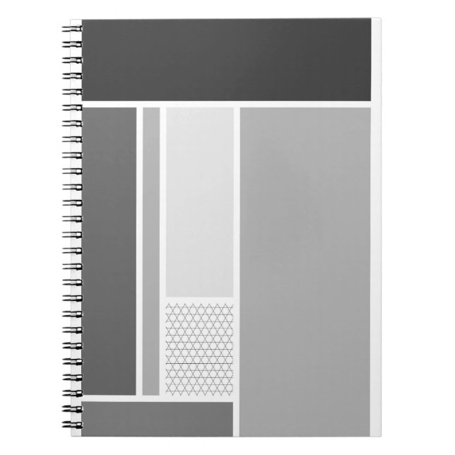 Notebook mit modularen Geometrien Notizblock (Vorderseite)
