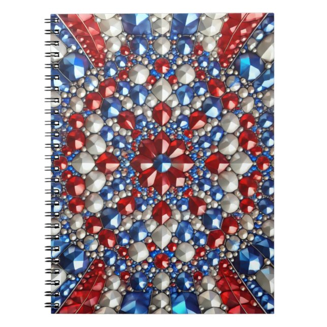 Notebook mit niederländischer Farbe Abstract Desig Notizblock (Vorderseite)