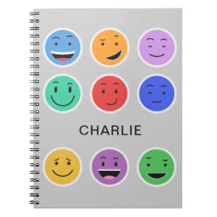 Notebook mit niedlichem individuelle Name Notizblock