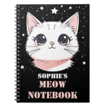 Notebook mit Niedlicher Chat