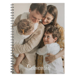 Notebook mit personalisiertem Foto individuelle Na Notizblock