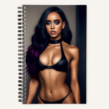 Notebook mit schwarzem Gift