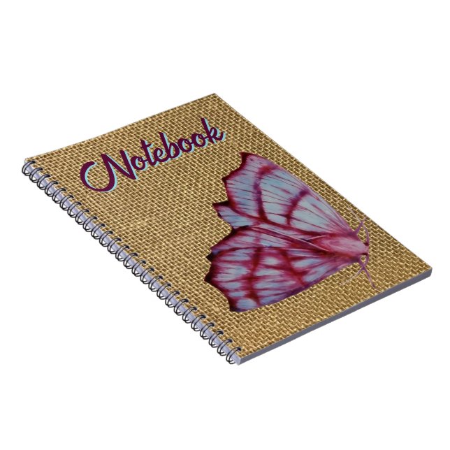 Notebook moth  notizblock (Rechte Seite)