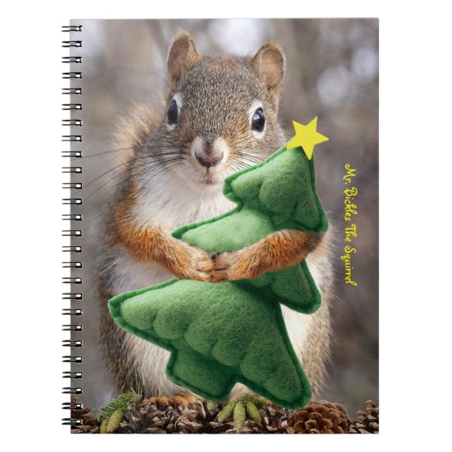 Notebook Mr. Bickles The Eichhörnchen 6.5 x 8.75" Notizblock (Vorderseite)