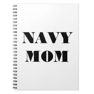 Notebook-Navy-Mama Notizblock