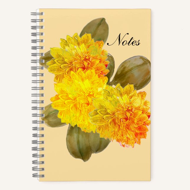 Notebook Notizbuch (Vorderseite)