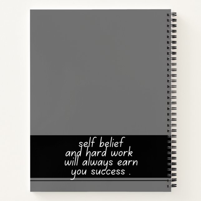 Notebook Notizbuch (Rückseite)