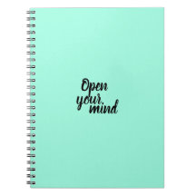 Notebook öffnen Sie Ihren Geist