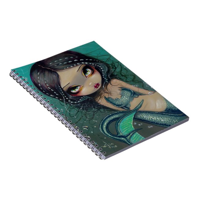 Notebook "Pearl Swirl Mermaid" Notizblock (Rechte Seite)