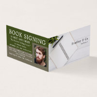 Notebook & Pen, Herausgeber, Writer Book Signature