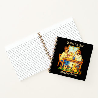 Notebook Personalized Jesus Prayer Journal faith Notizbuch