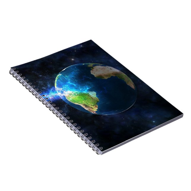 Notebook-Planet Erde Notizblock (Rechte Seite)