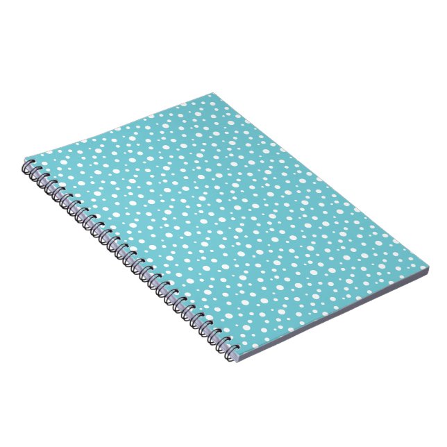 Notebook-Polka-Punkte Notizblock (Rechte Seite)