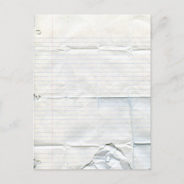 Notebook-Postkarte Postkarte (Vorderseite)
