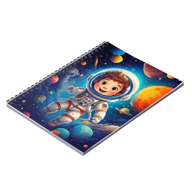 Notebook - Raumfahrt Notizblock (Linke Seite)