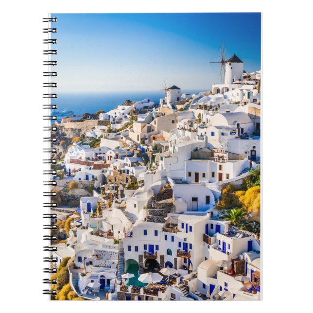 Notebook Santorini Notizblock (Vorderseite)