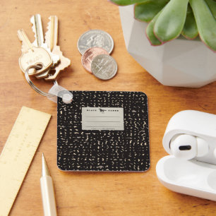 Notebook-Schlüsselanhänger für Silver-Komposition Schlüsselanhänger