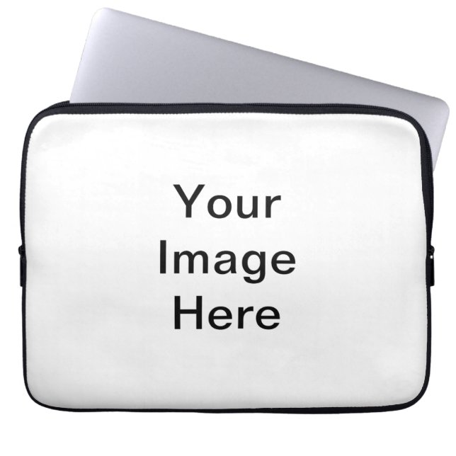 Notebook-Sieb 13"- Maßgeschneiderte Vorlagenanzeig Laptopschutzhülle (Vorderseite)