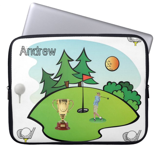 Notebook Sleeve Golf (Vorderseite)
