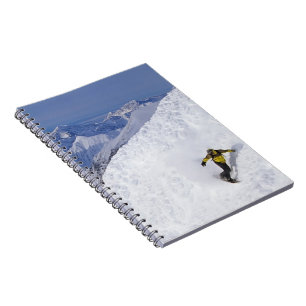 Notebook-Snowboarder Notizblock