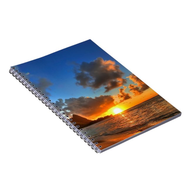 Notebook-Sonnenuntergang Notizblock (Rechte Seite)