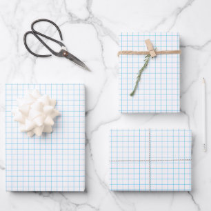 Notebook-Stil Geschenkpapier Set