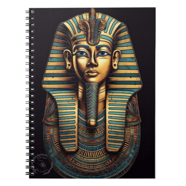 Notebook with a pharaonic cover notizblock (Vorderseite)