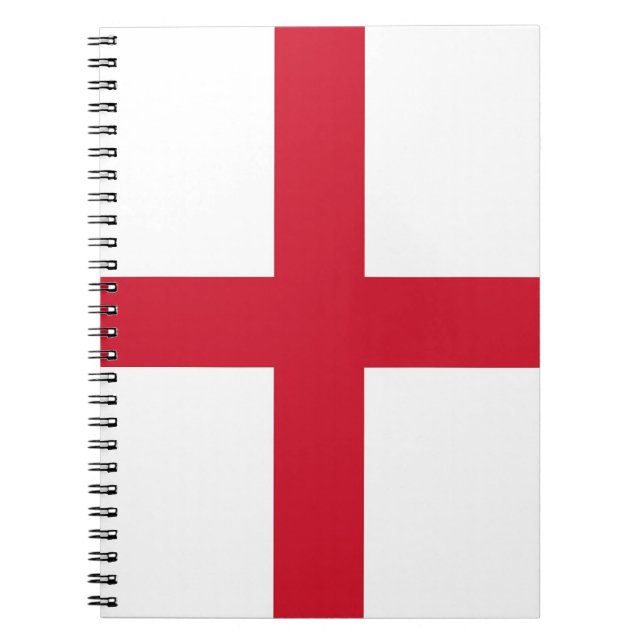 Notebook with Flag of England Notizblock (Vorderseite)