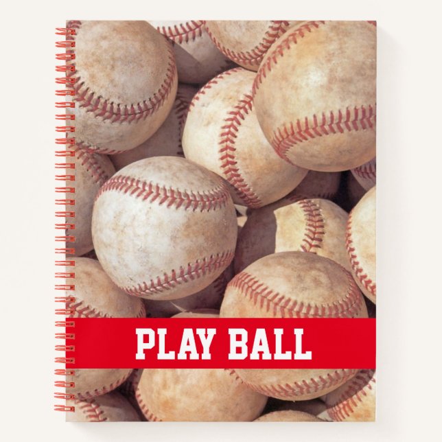 NotebookBaseball Notizbuch (Vorderseite)