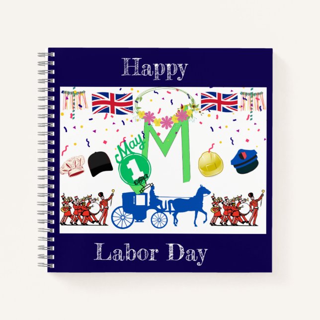 Notebooks - Arbeitszeitthema Notizbuch (Vorderseite)