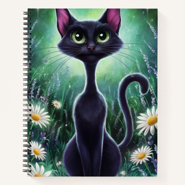 Notebooks Cute Cat 01 Notizbuch (Vorderseite)