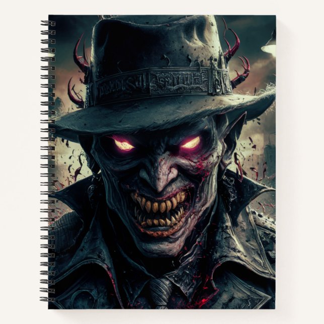 Notebooks Dark Art Reihe 1 04 Notizbuch (Vorderseite)