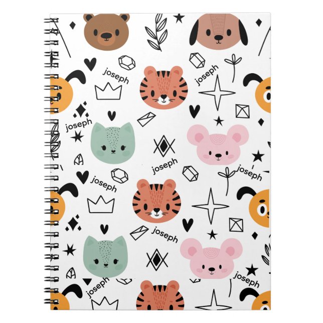 Notebooks for Kindergarten – Spiral Notebook Notizblock (Vorderseite)