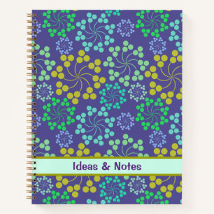 Notebooks mit abstrakten Circuit-Formen Notizbuch
