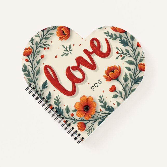 Notebooks mit Liebe Notizbuch (Vorderseite)