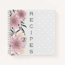 Notebooks mit Personalisierter Blumenrezeptur