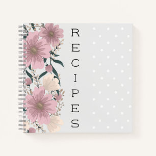 Notebooks mit Personalisierter Blumenrezeptur Notizbuch