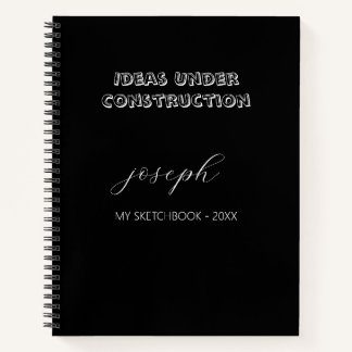 Notebooks with Spiral – Hardcover Spiral Notebook Notizbuch