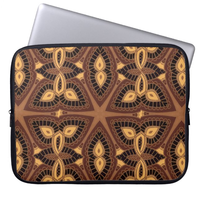 Notebookschlauch Tribal Geometric Laptopschutzhülle (Vorderseite)