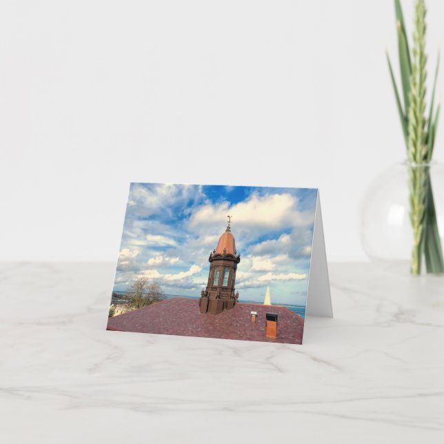 Notecard - 1820 Courthouse Cupola Karte (Vorderseite)