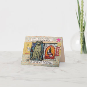 NOTECARD-BEHANDLUNG JEDE STRESSFELDER SITUATION KARTE