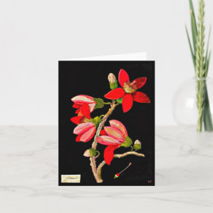 Notecard-Botanische Kunst-Mary Delany 17 Karte