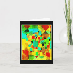 Notecard-Classic/Vintag-Paul Klee 20 Karte